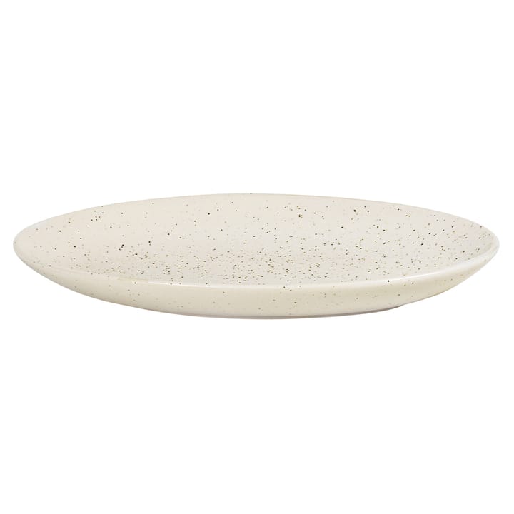 Nordic Vanilla ソーサー オーバル 22 cm, Cream with grains Broste Copenhagen | ブロスト コペンハーゲン