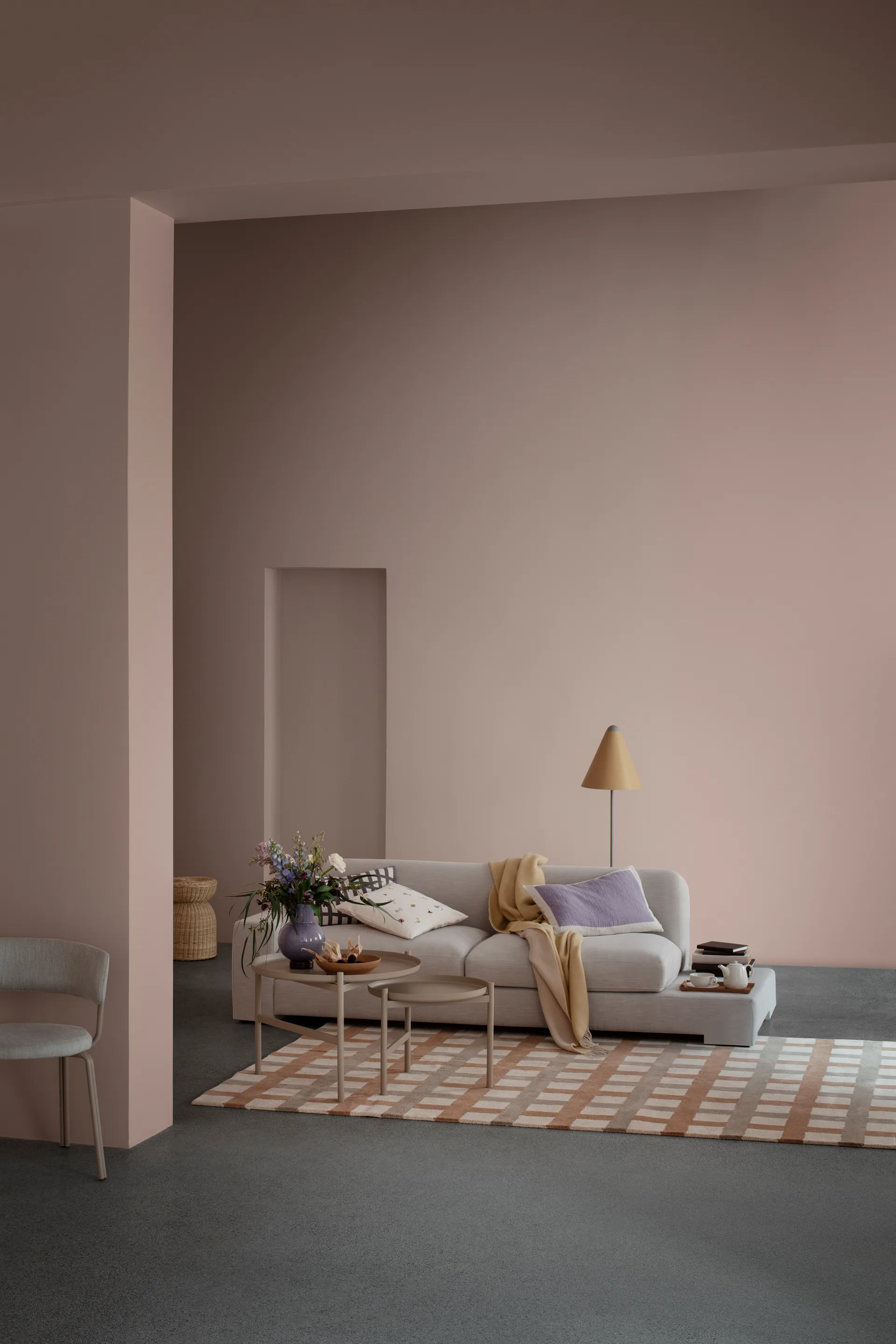 Nordic Vanilla カップ ソーサー付き 25 cl, Cream with grains Broste Copenhagen | ブロスト コペンハーゲン