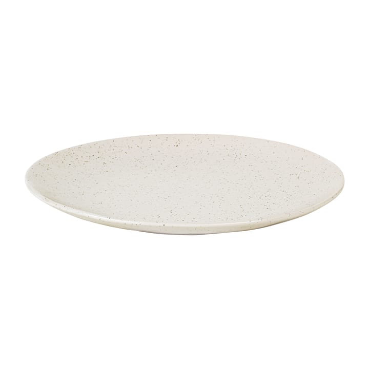 Nordic Vanilla プレート Ø26 cm - Cream with grains - Broste Copenhagen | ブロスト コペンハーゲン