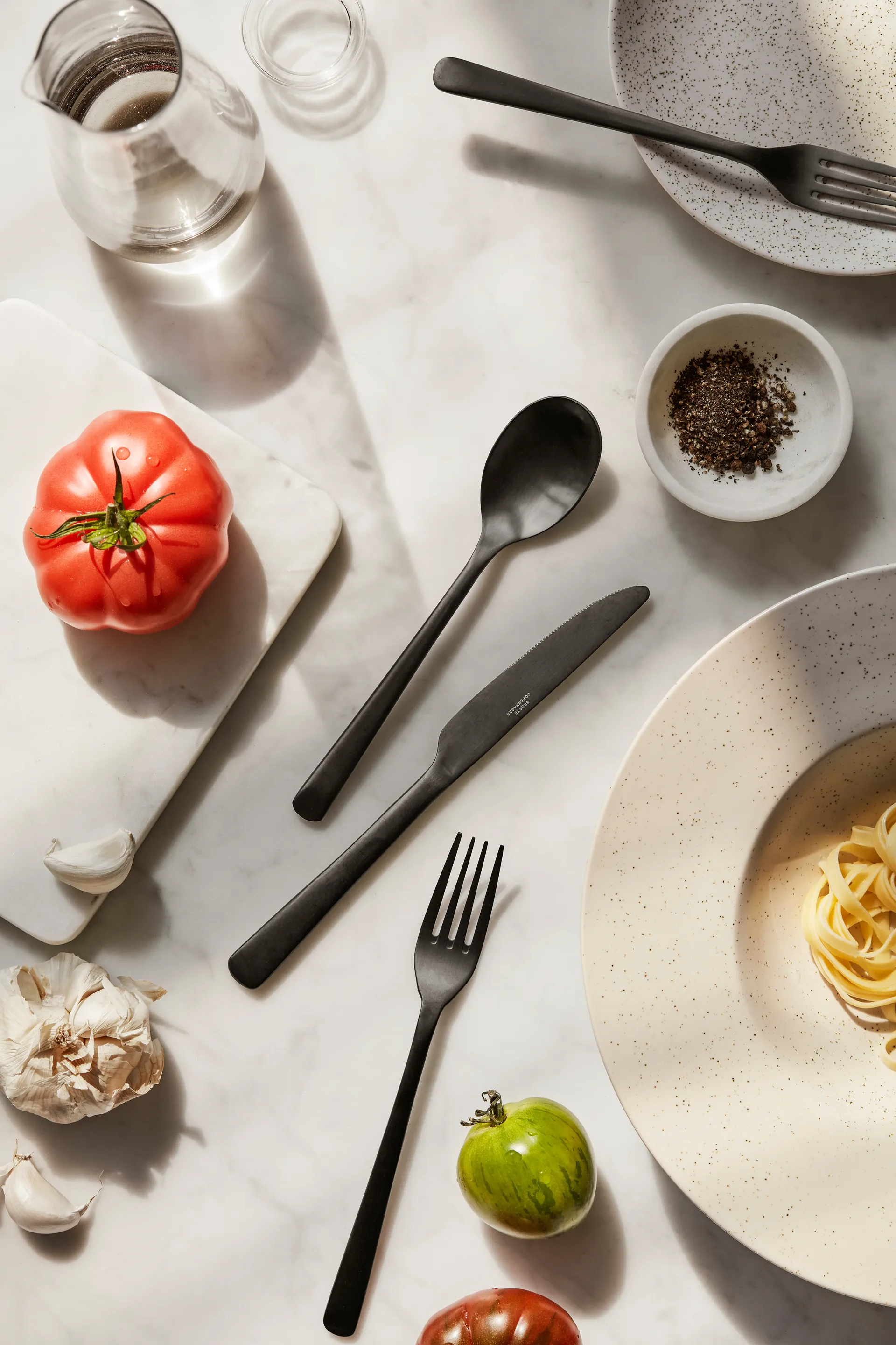 Nordic Vanilla / ノルディックバニラ パスタプレート Ø29 cm, Cream Broste Copenhagen | ブロスト コペンハーゲン