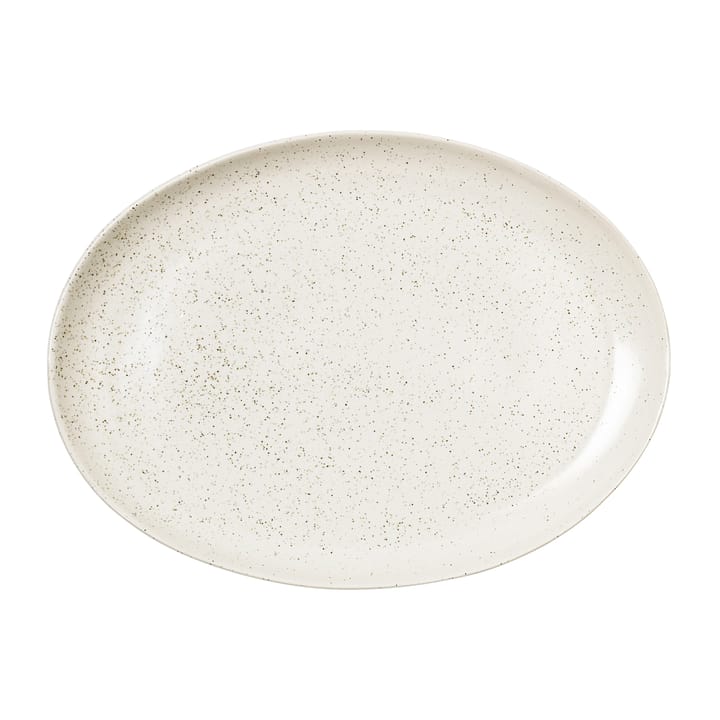 Nordic Vanilla ソーサー オーバル 35.5 cm - Cream with grains - Broste Copenhagen | ブロスト コペンハーゲン