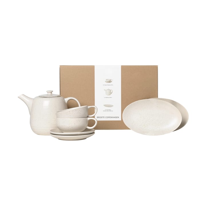 Nordic Vanilla  ティーサービスセット(２人用) - 5 pieces - Broste Copenhagen | ブロスト コペンハーゲン