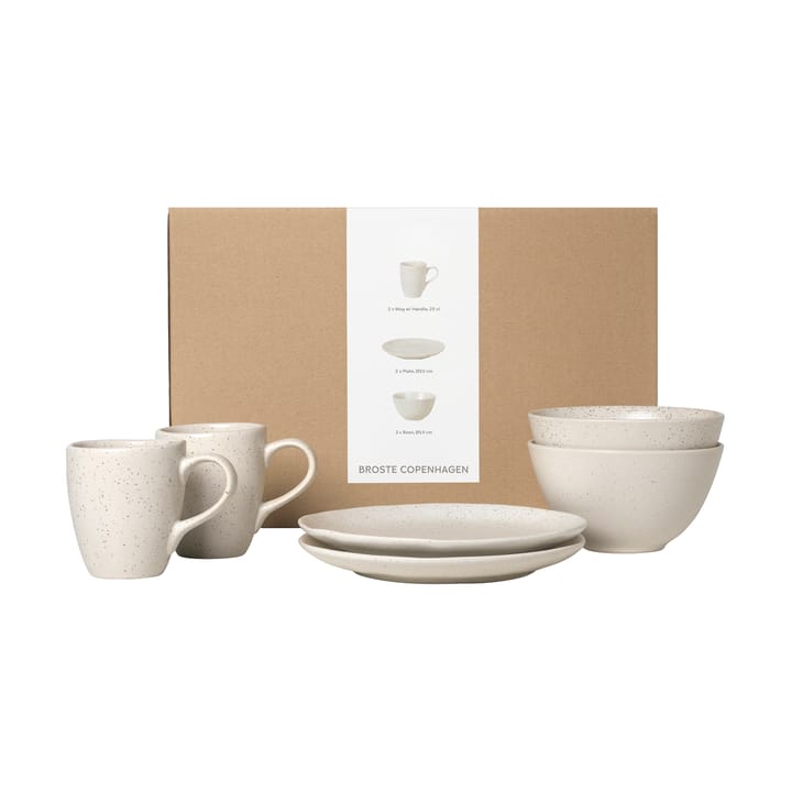Nordic Vanilla ブレックファーストセット(２人用) - 6 pieces - Broste Copenhagen | ブロスト コペンハーゲン