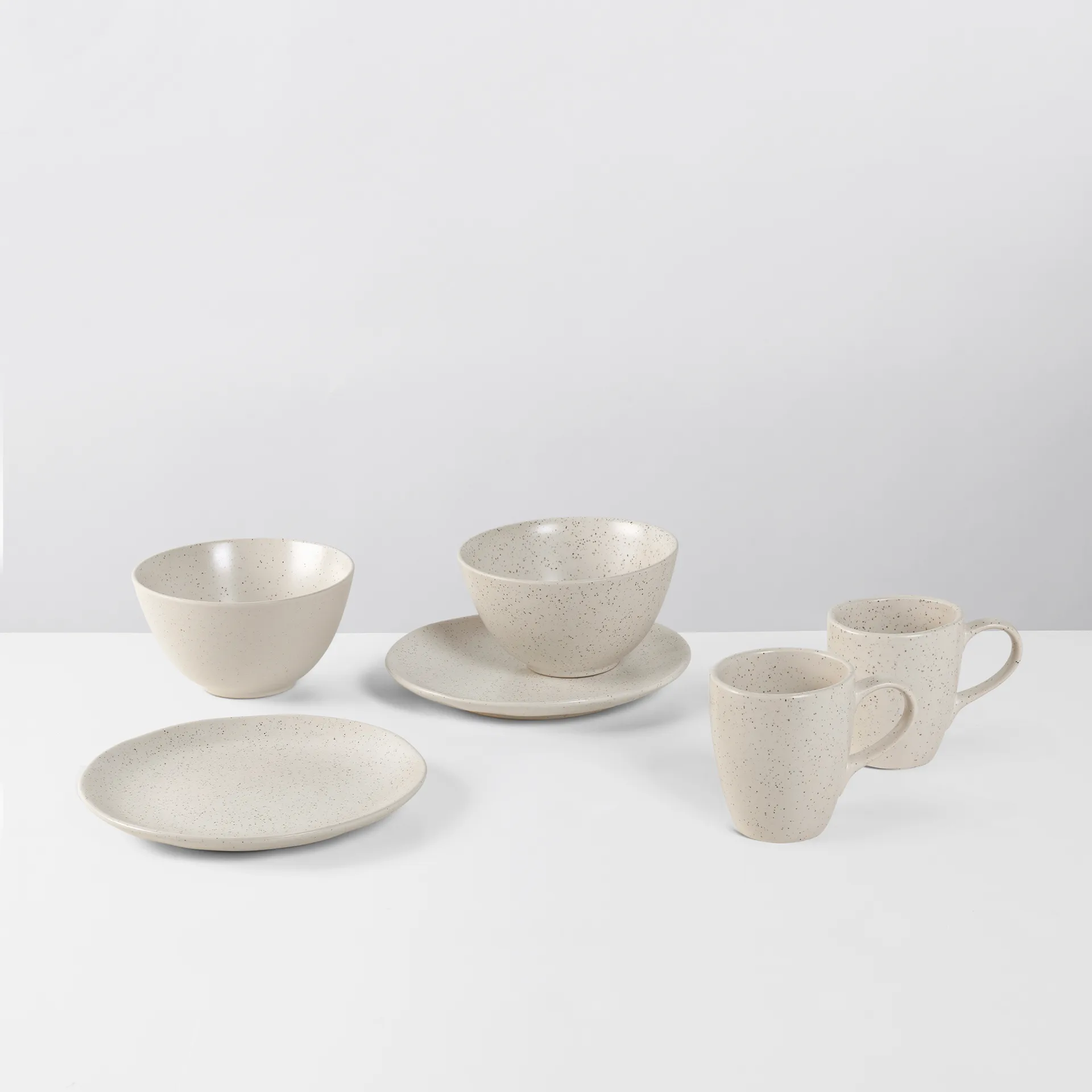 Nordic Vanilla ブレックファーストセット(２人用), 6 pieces Broste Copenhagen | ブロスト コペンハーゲン