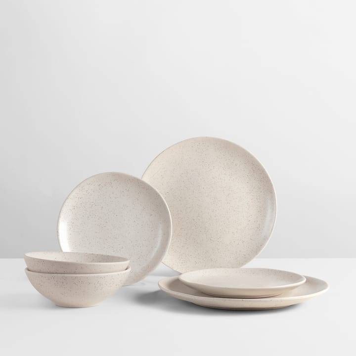Nordic Vanilla ディナーセット(２人用), 6 pieces Broste Copenhagen | ブロスト コペンハーゲン