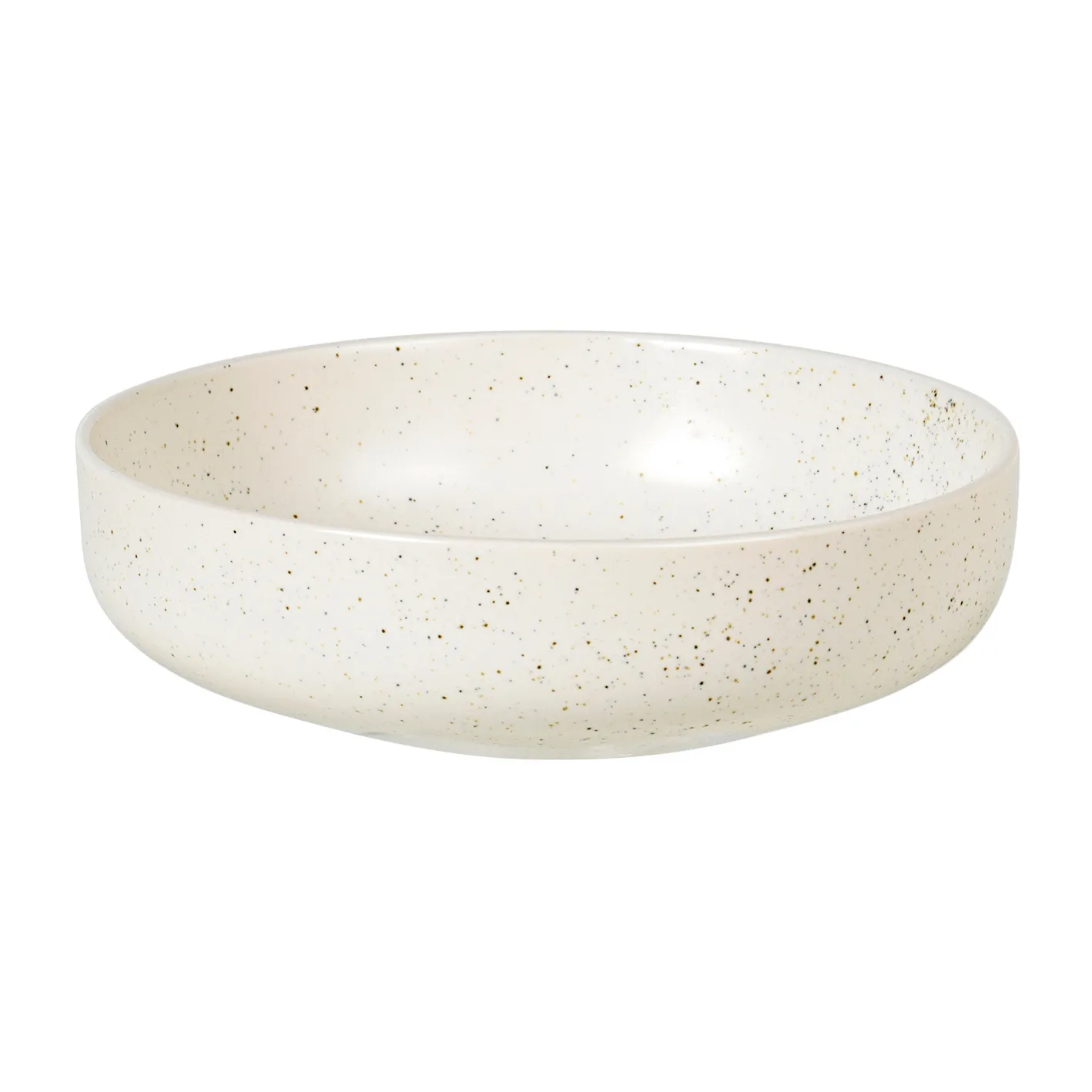 Nordic Vanilla ボウル low Ø17 cm, Cream with grains Broste Copenhagen | ブロスト コペンハーゲン