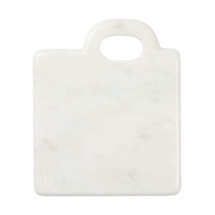 Olina カッティングボード 14x17 cm - White marble - Broste Copenhagen | ブロスト コペンハーゲン