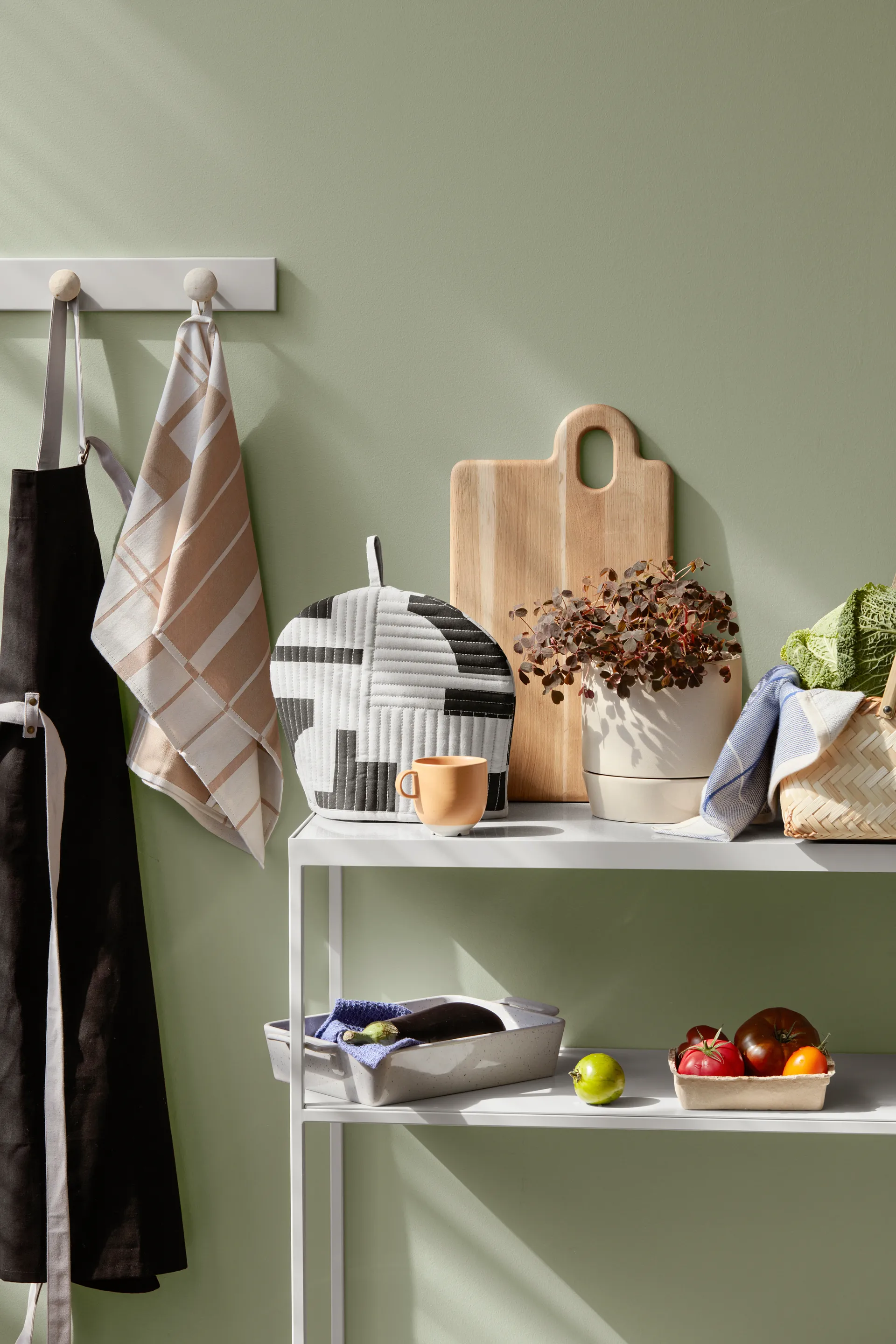 Olina カッティングボード 25x45.5 cm, Natural oiled Broste Copenhagen | ブロスト コペンハーゲン