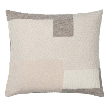 Patch クッションカバー 60x60 cm - beige-brown - Broste Copenhagen | ブロスト コペンハーゲン