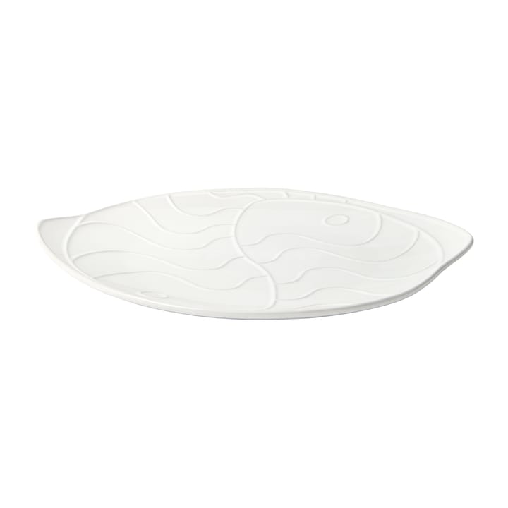 Pesce ソーサー 30x34.6 cm, Transparent white Broste Copenhagen | ブロスト コペンハーゲン
