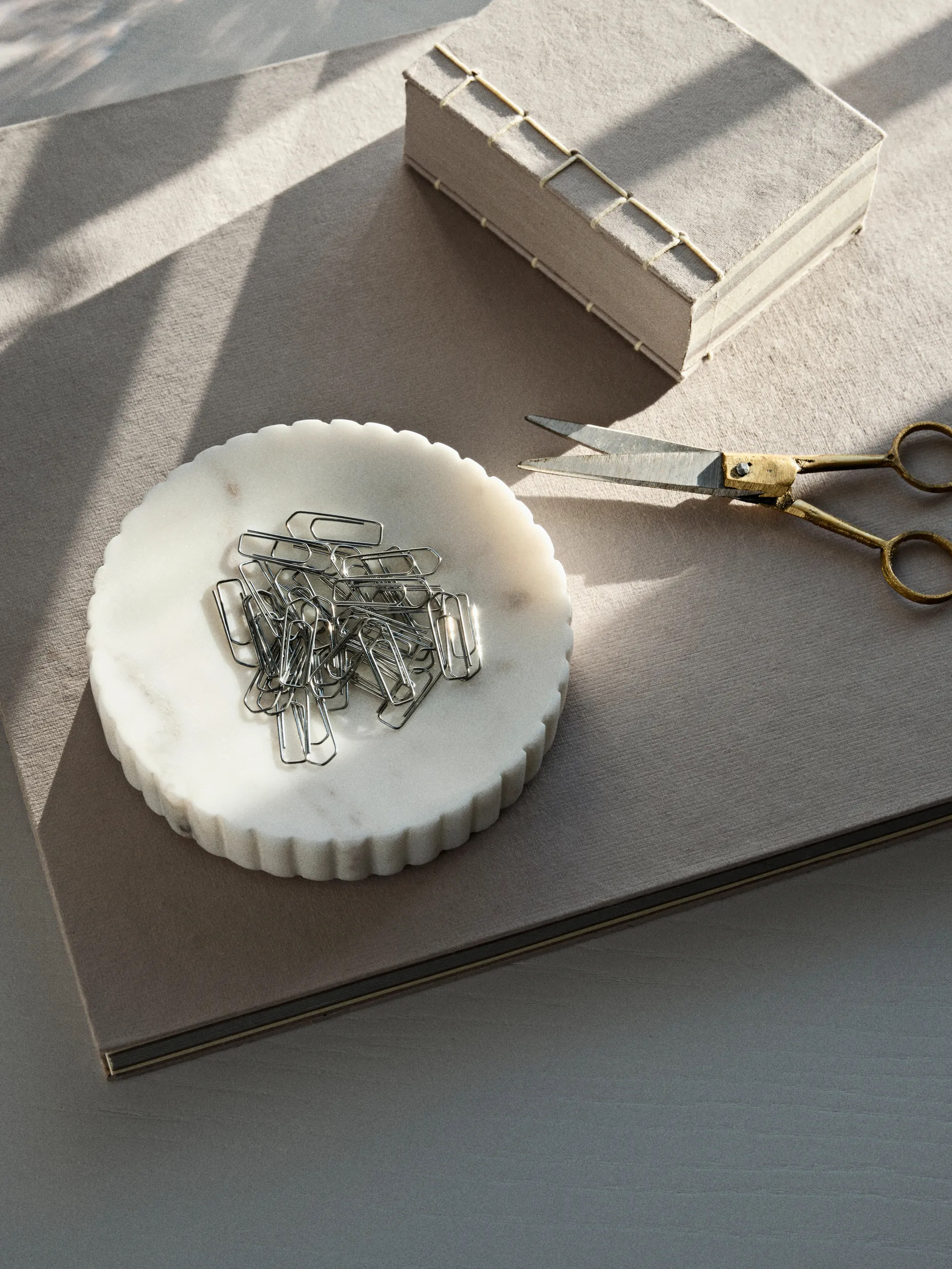 Platon ボウル Ø12.5 cm, White marble Broste Copenhagen | ブロスト コペンハーゲン