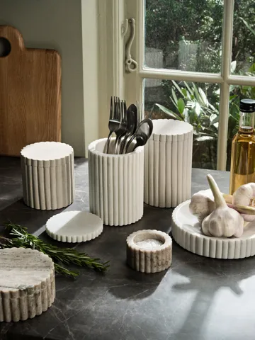 Platon ボウル Ø18 cm - White marble - Broste Copenhagen | ブロスト コペンハーゲン