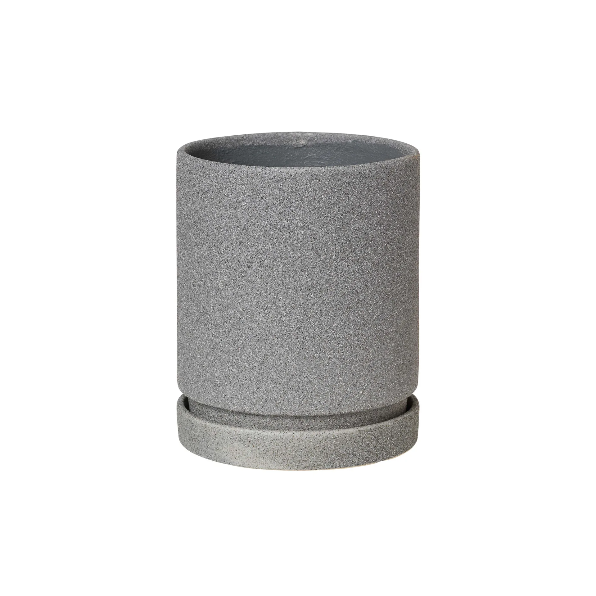 Polaris 植木鉢 ソーサー付き Ø14 cm, tradewinds blue Broste Copenhagen | ブロスト コペンハーゲン