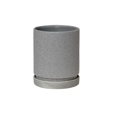 Polaris 植木鉢 ソーサー付き Ø14 cm - tradewinds blue - Broste Copenhagen | ブロスト コペンハーゲン