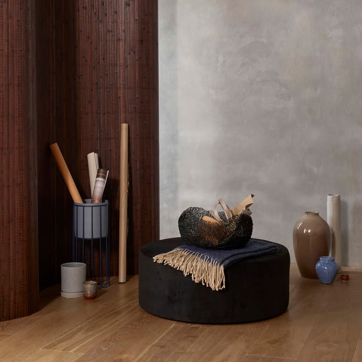 Polaris 植木鉢 ソーサー付き Ø14 cm, tradewinds blue Broste Copenhagen | ブロスト コペンハーゲン
