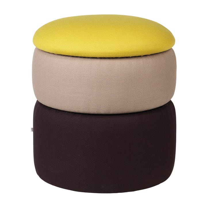 Pond  プーフ 42 cm - Yellow-beige-dark grape - Broste Copenhagen | ブロスト コペンハーゲン