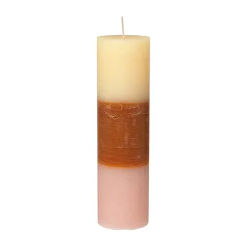 Rainbow ブロックキャンドル 25 cm - Tequila sunrise - Broste Copenhagen | ブロスト コペンハーゲン