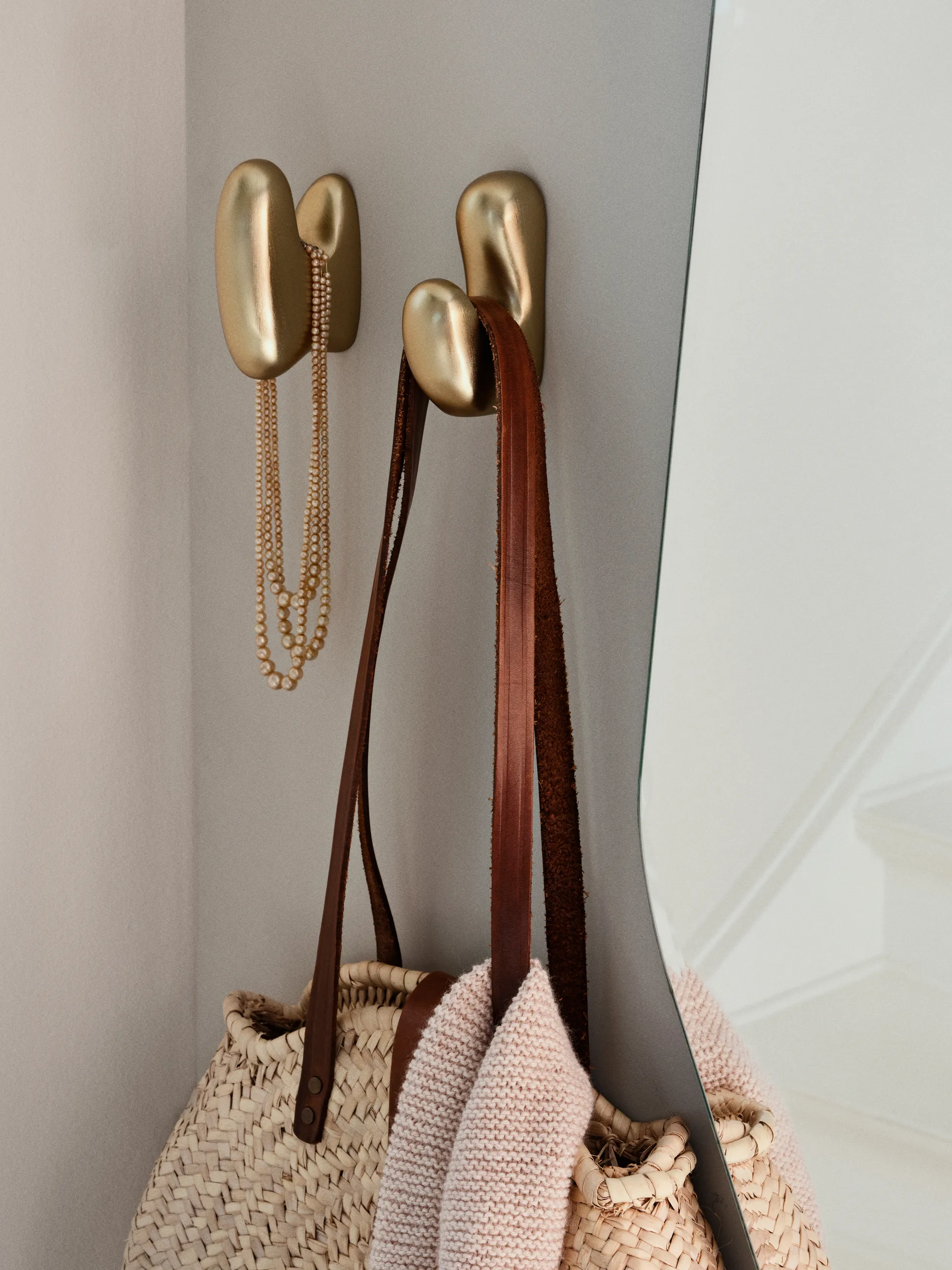 Roberta フック 10x7 cm, Brass finish Broste Copenhagen | ブロスト コペンハーゲン