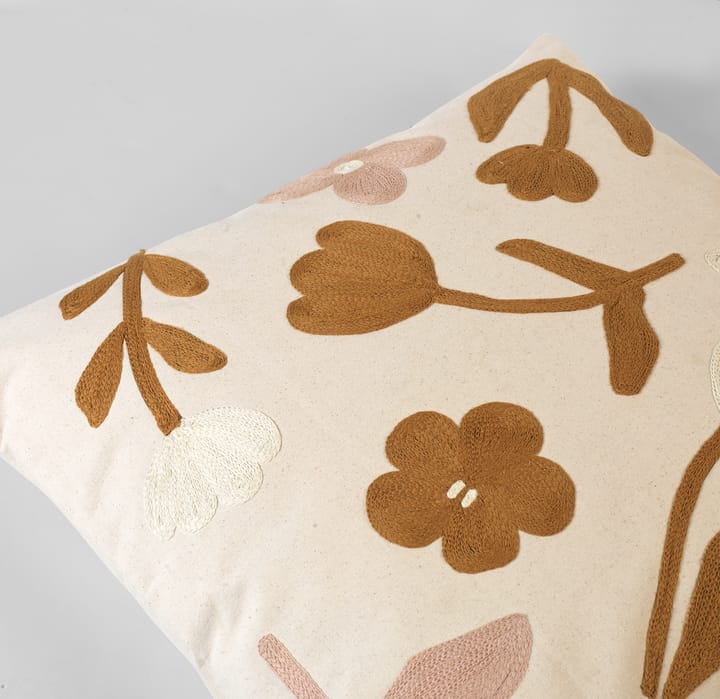 Rosita クッションカバー 50x50 cm, Golden brown-mauve pink Broste Copenhagen | ブロスト コペンハーゲン