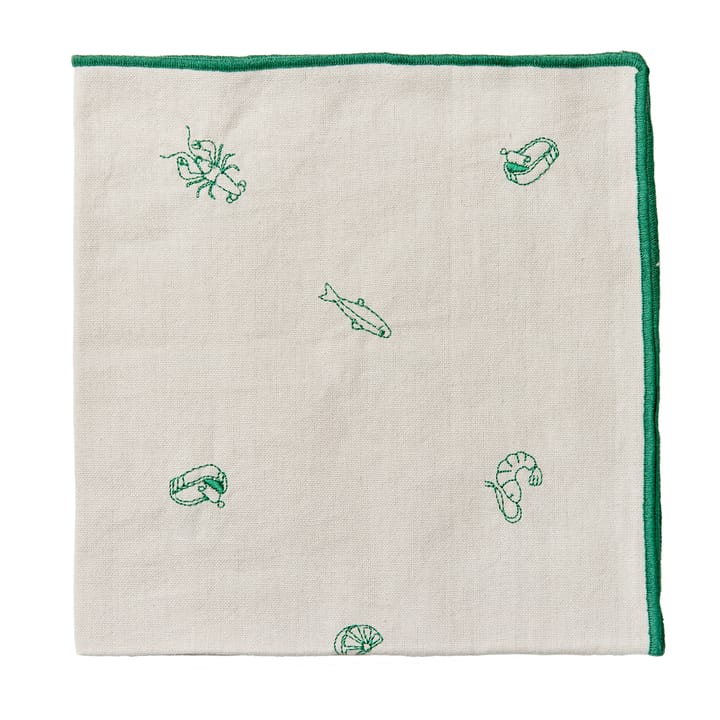 Sea ス ファブリック ナプキン 45x45 cm - Jelly green - Broste Copenhagen | ブロスト コペンハーゲン