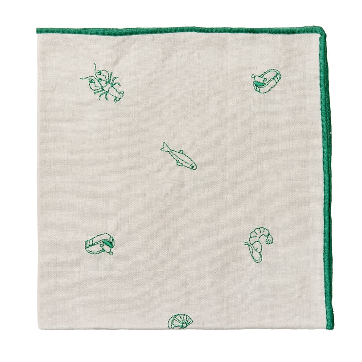 Sea ス ファブリック ナプキン 45x45 cm - Jelly green - Broste Copenhagen | ブロスト コペンハーゲン