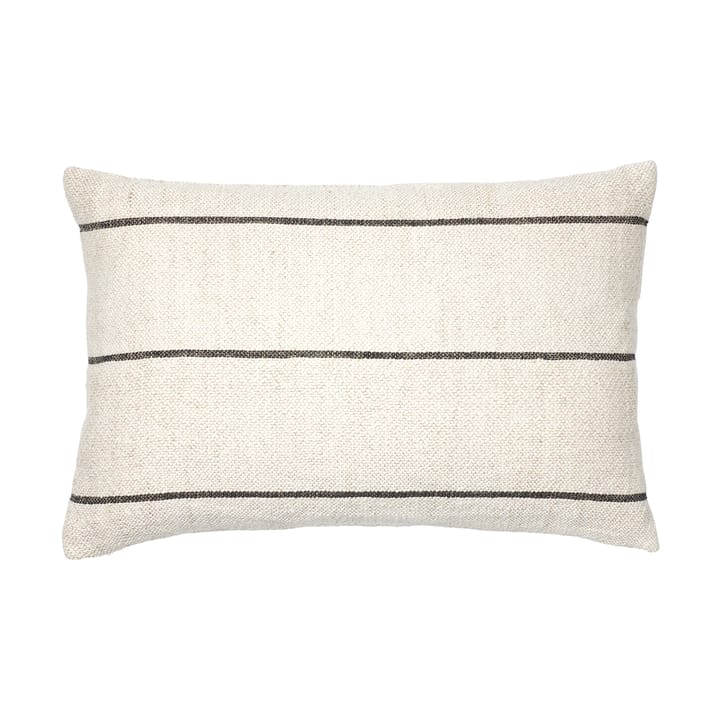 Sigrid クッションカバー 40x60 cm - Light beige-black - Broste Copenhagen | ブロスト コペンハーゲン