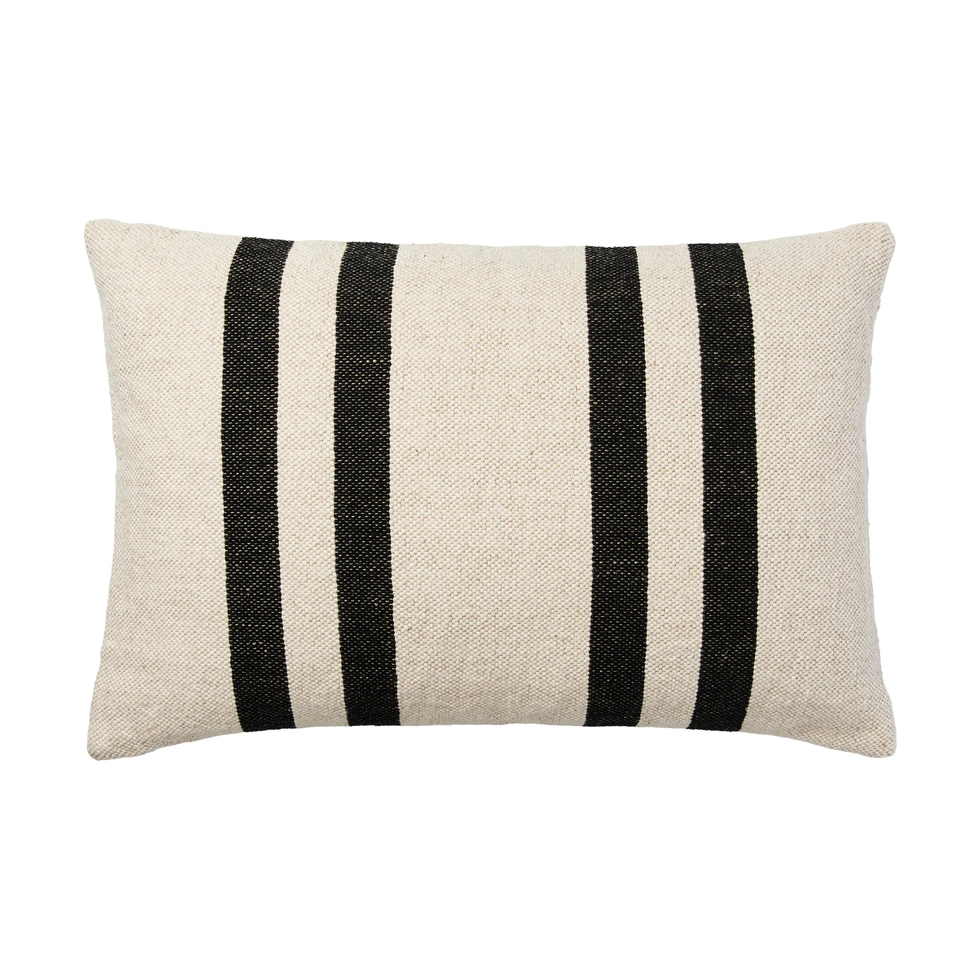 Sigrun クッションカバー, Light beige-black, 40x60 cm Broste Copenhagen | ブロスト コペンハーゲン