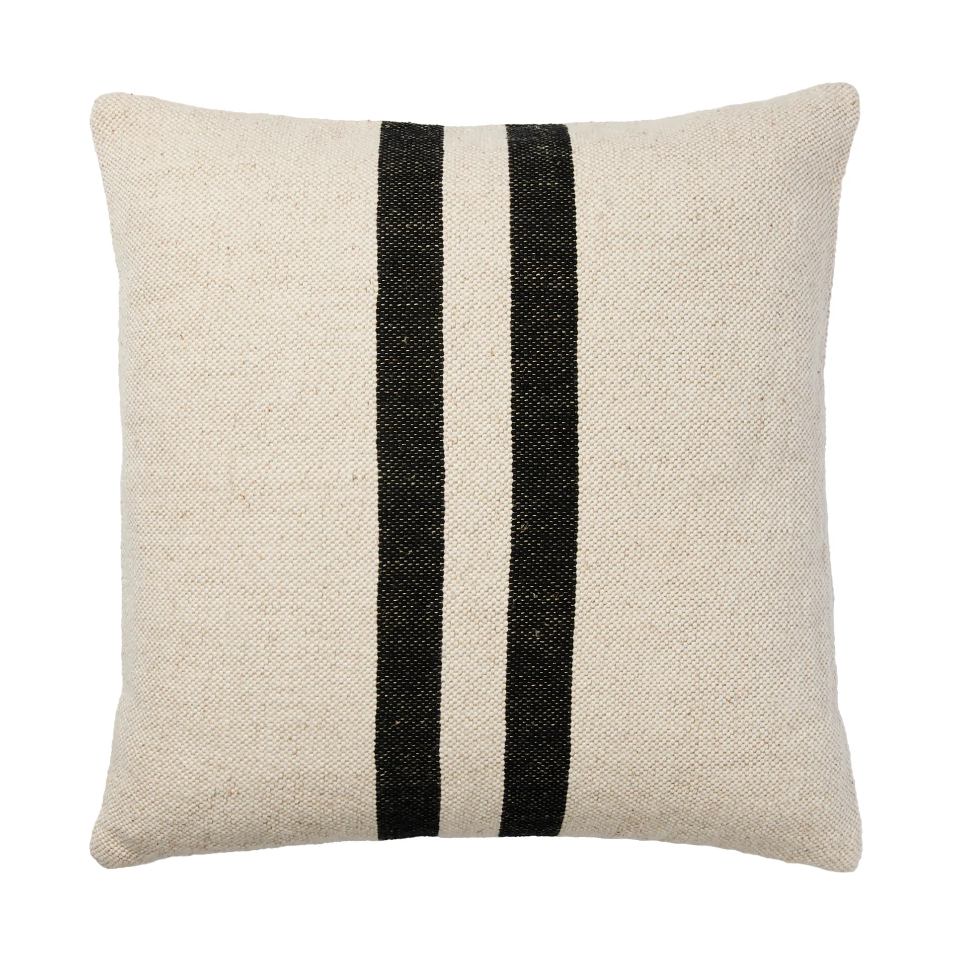 Sigrun クッションカバー, Light beige-black, 50x50 cm Broste Copenhagen | ブロスト コペンハーゲン