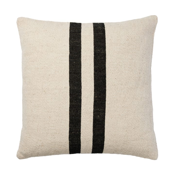 Sigrun クッションカバー - Light beige-black, 50x50 cm - Broste Copenhagen | ブロスト コペンハーゲン