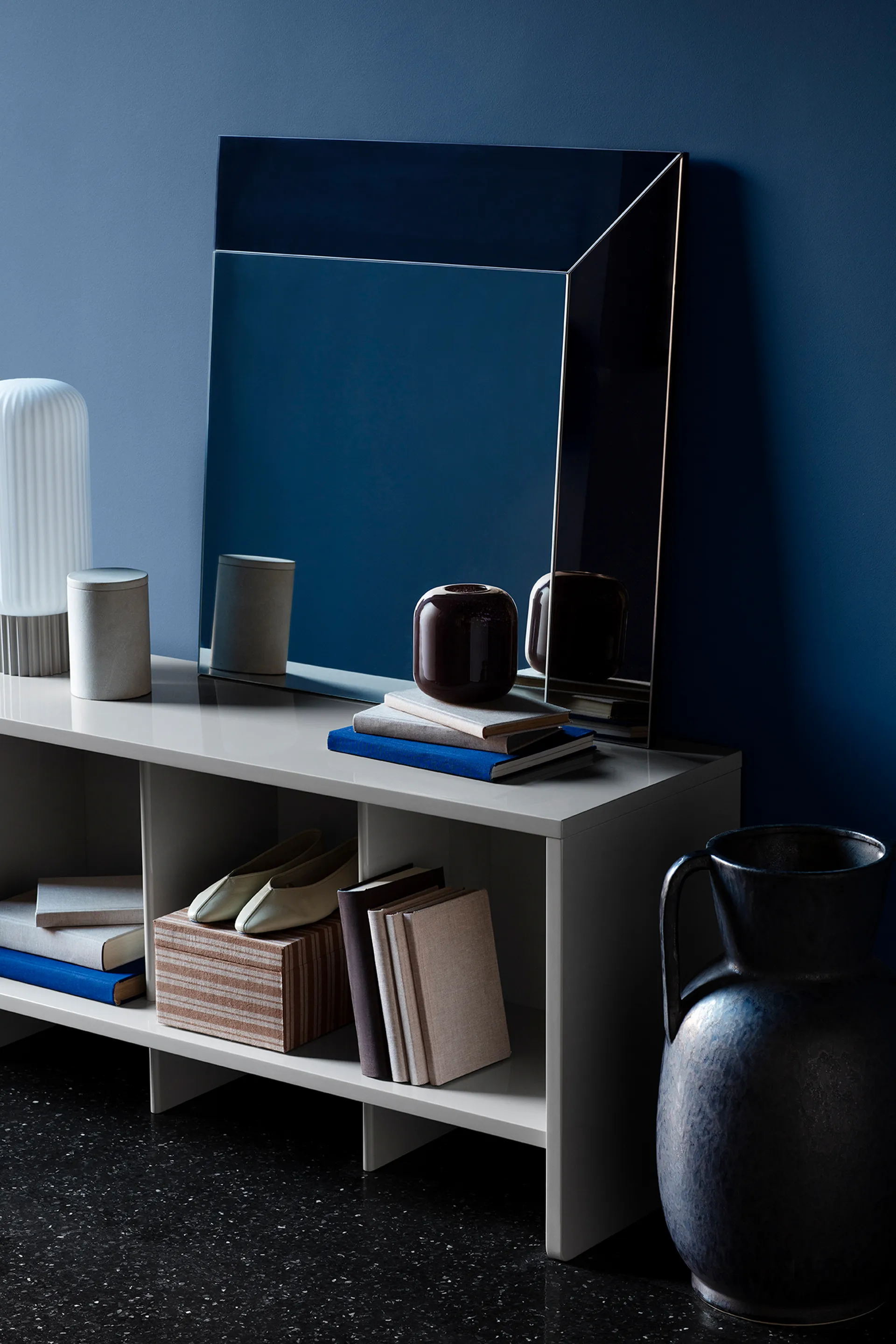 Simi 花瓶 52 cm, Antique grey-black Broste Copenhagen | ブロスト コペンハーゲン