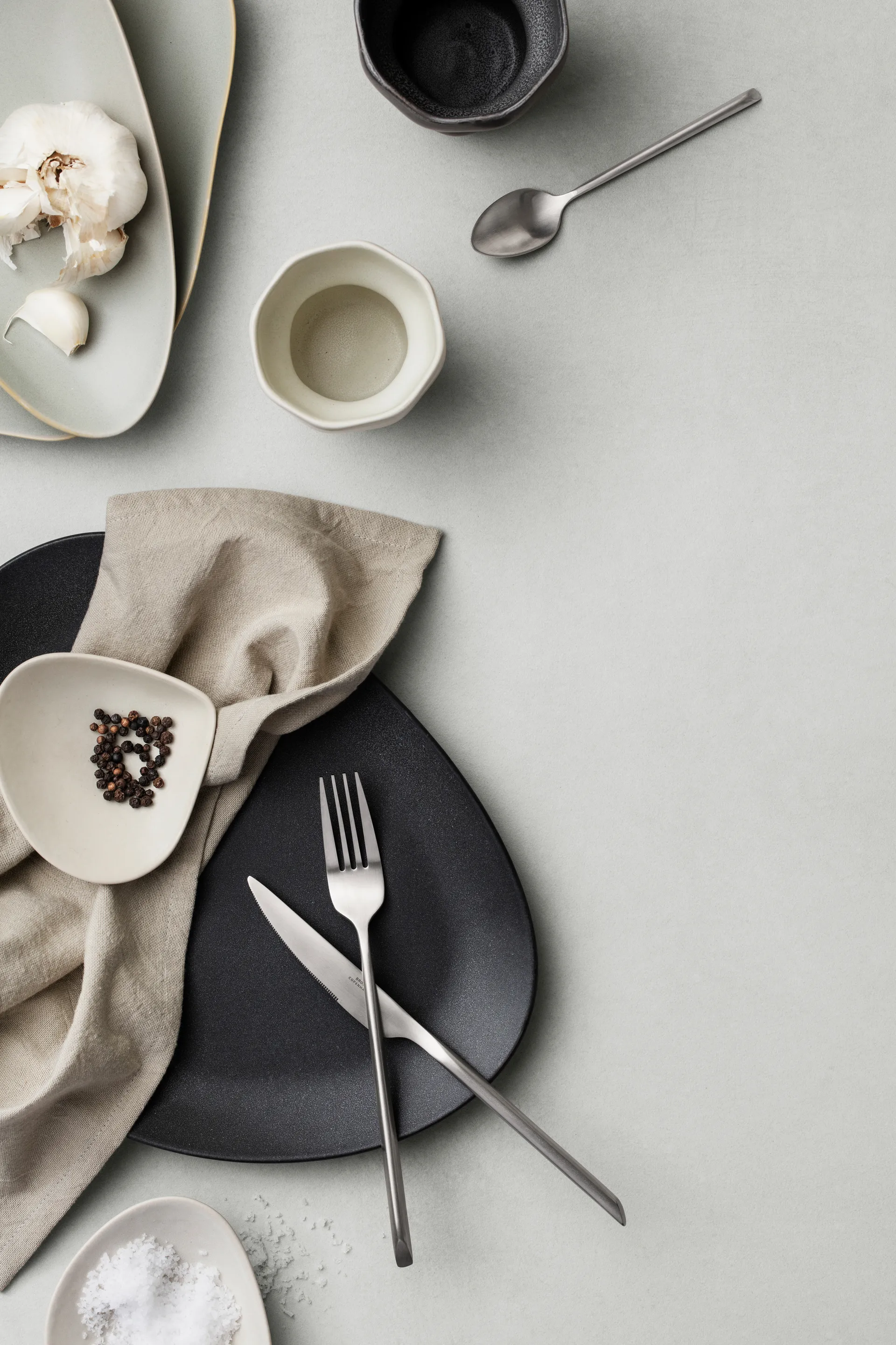 Sletten フォーク, Full satin forged Broste Copenhagen | ブロスト コペンハーゲン