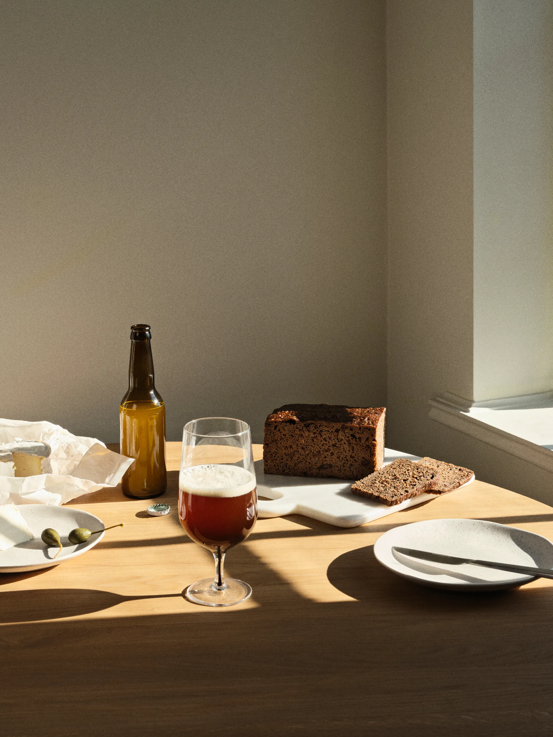 Smoke ビールグラス 50 cl, Grey Broste Copenhagen | ブロスト コペンハーゲン