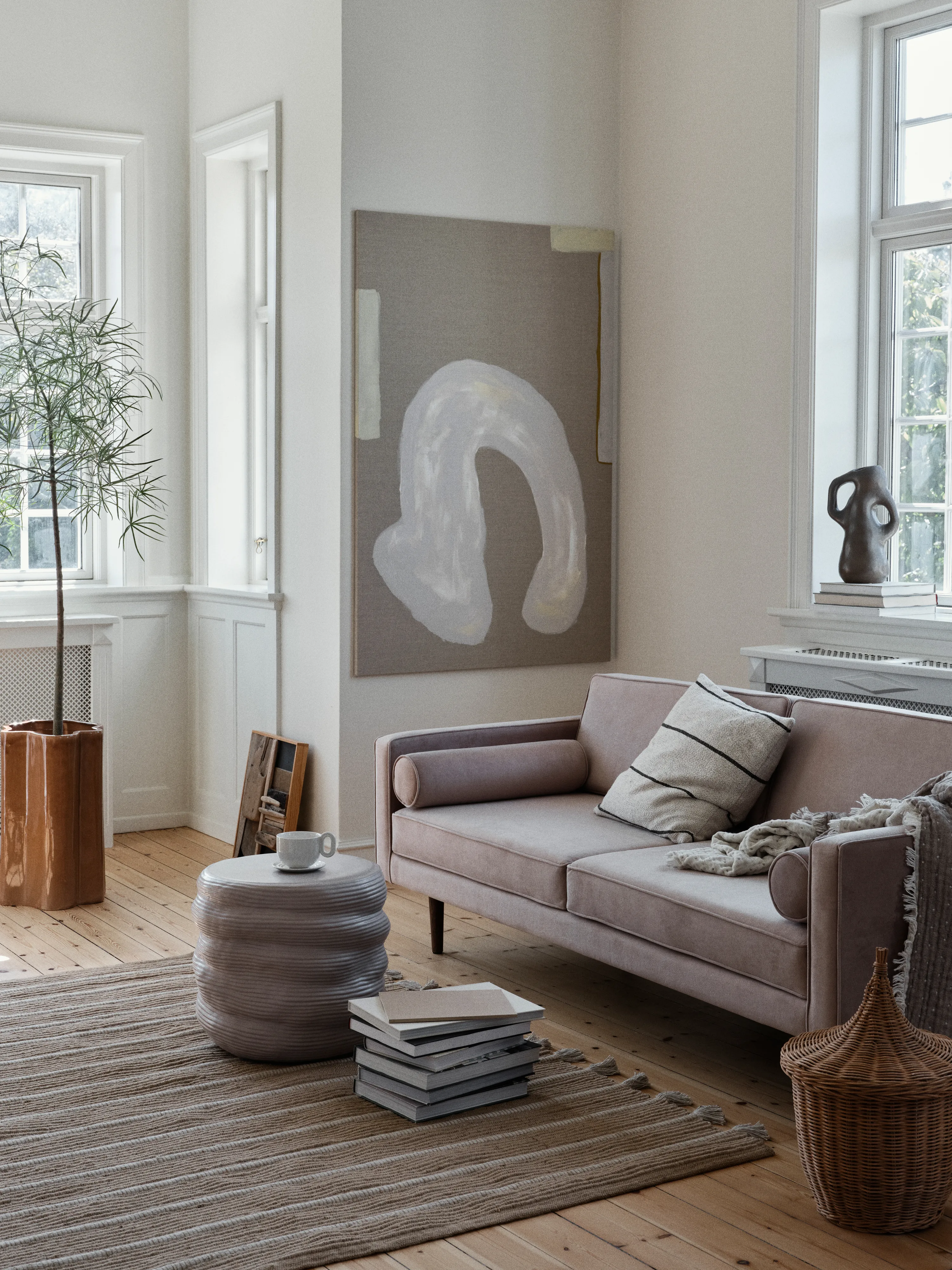 Broste Copenhagen | ブロスト コペンハーゲン からのSonja 鉢 H:55 cm