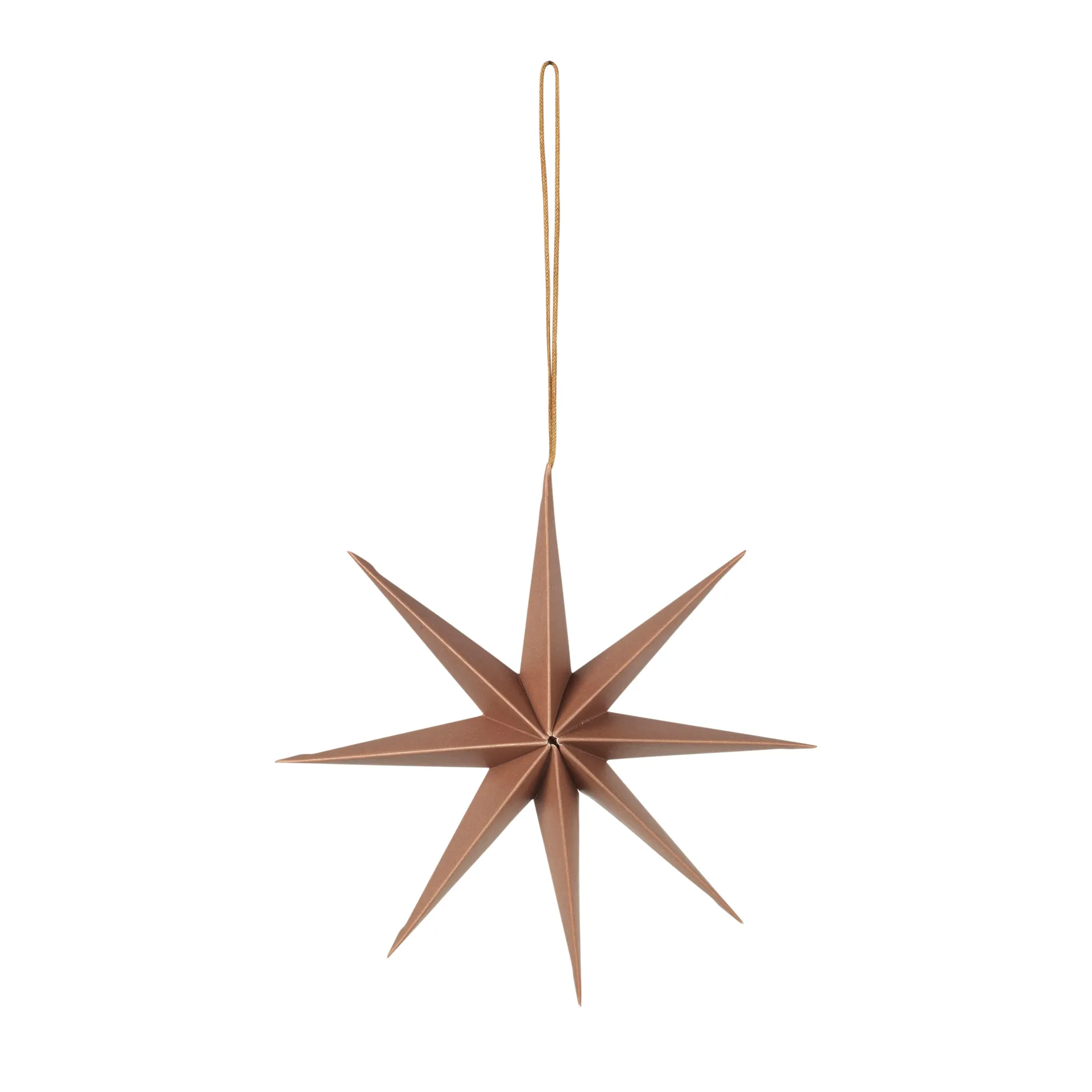 Star ペーパースター Ø15 cm, Indian tan Broste Copenhagen | ブロスト コペンハーゲン