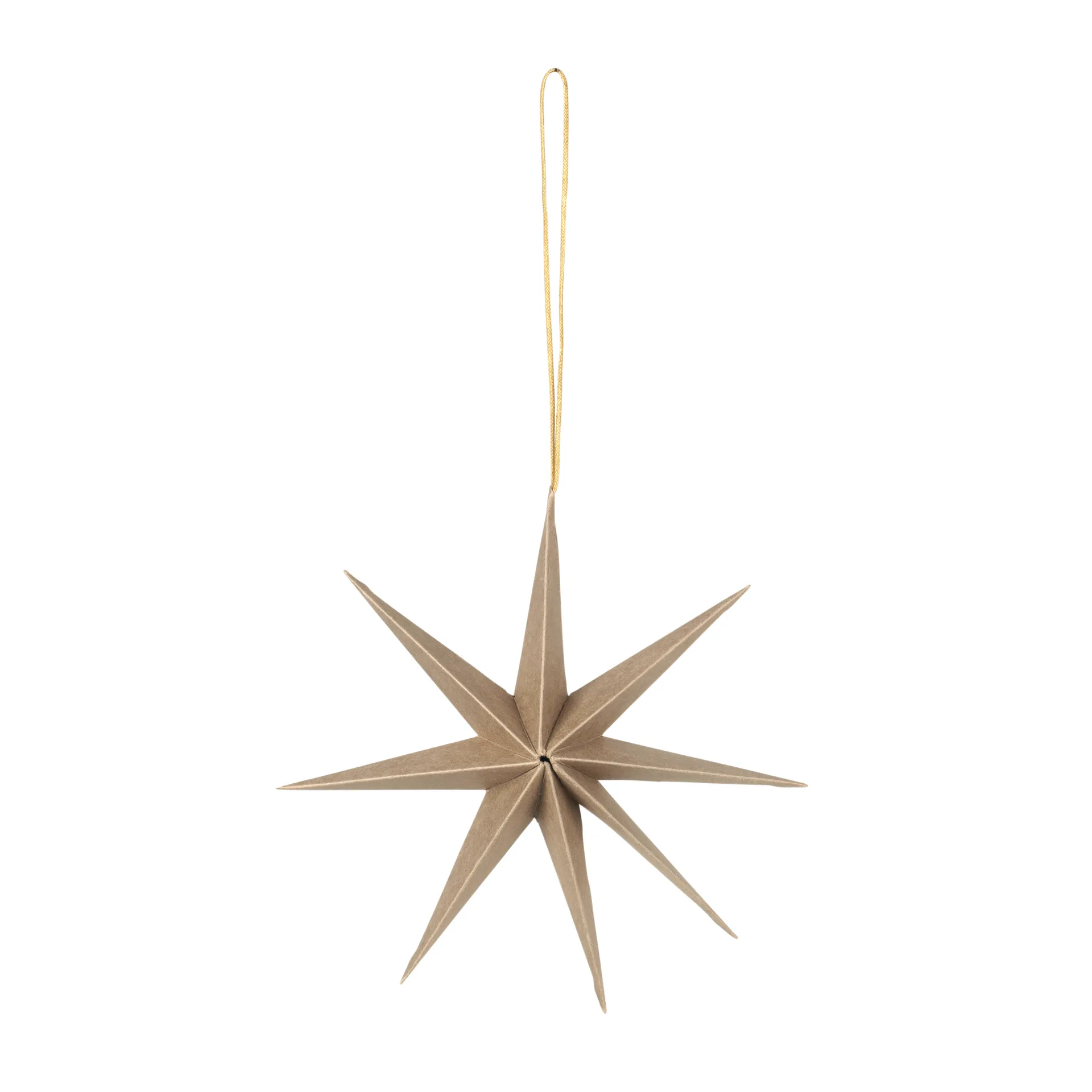 Star ペーパースター Ø15 cm, Natural brown Broste Copenhagen | ブロスト コペンハーゲン