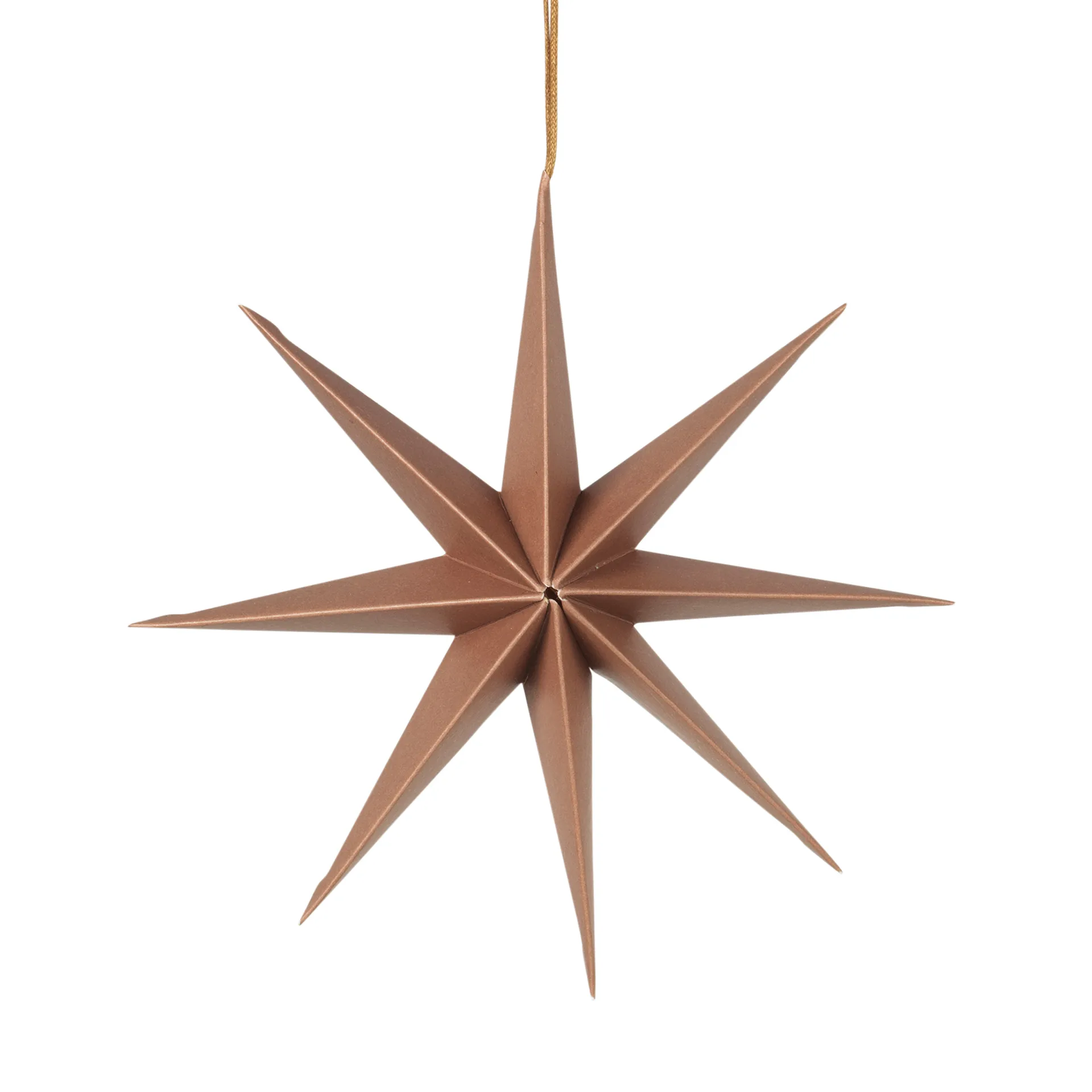 Star paper star Ø50 cm, Indian tan Broste Copenhagen | ブロスト コペンハーゲン