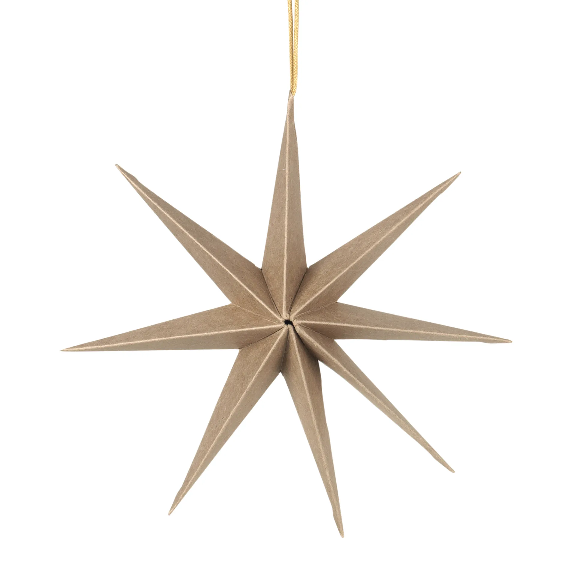 Star paper star Ø50 cm, Natural brown Broste Copenhagen | ブロスト コペンハーゲン