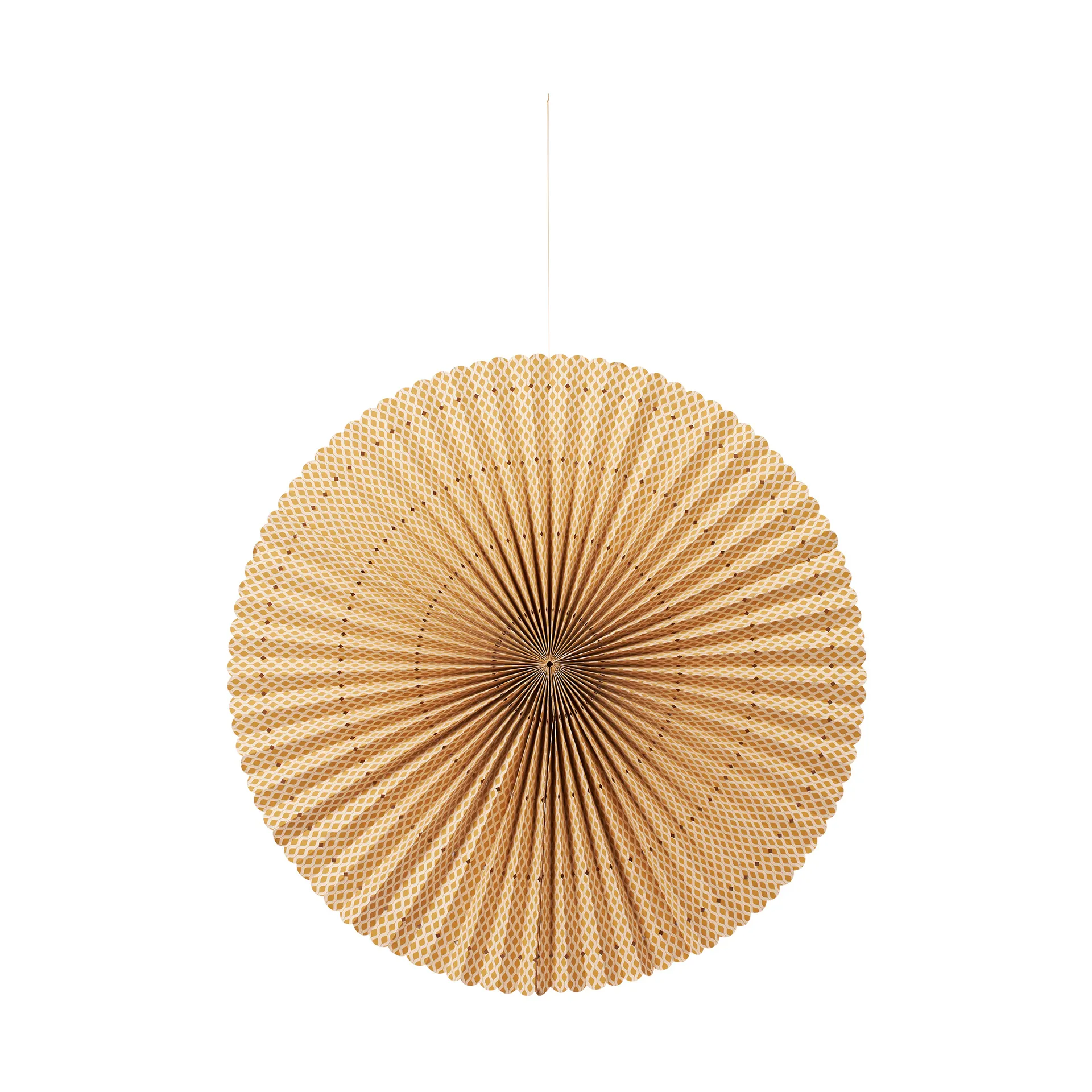 Stella rosette アドベントスター L Ø60 cm, Harvest gold-natural Broste Copenhagen | ブロスト コペンハーゲン
