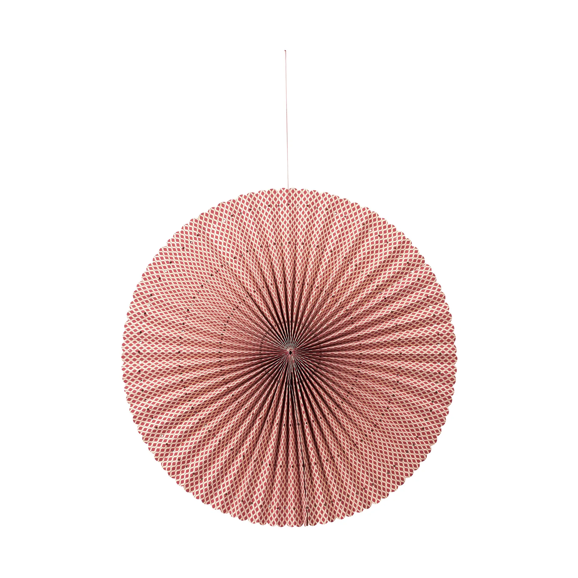 Stella rosette アドベントスター L Ø60 cm, Pompeian red-natural Broste Copenhagen | ブロスト コペンハーゲン
