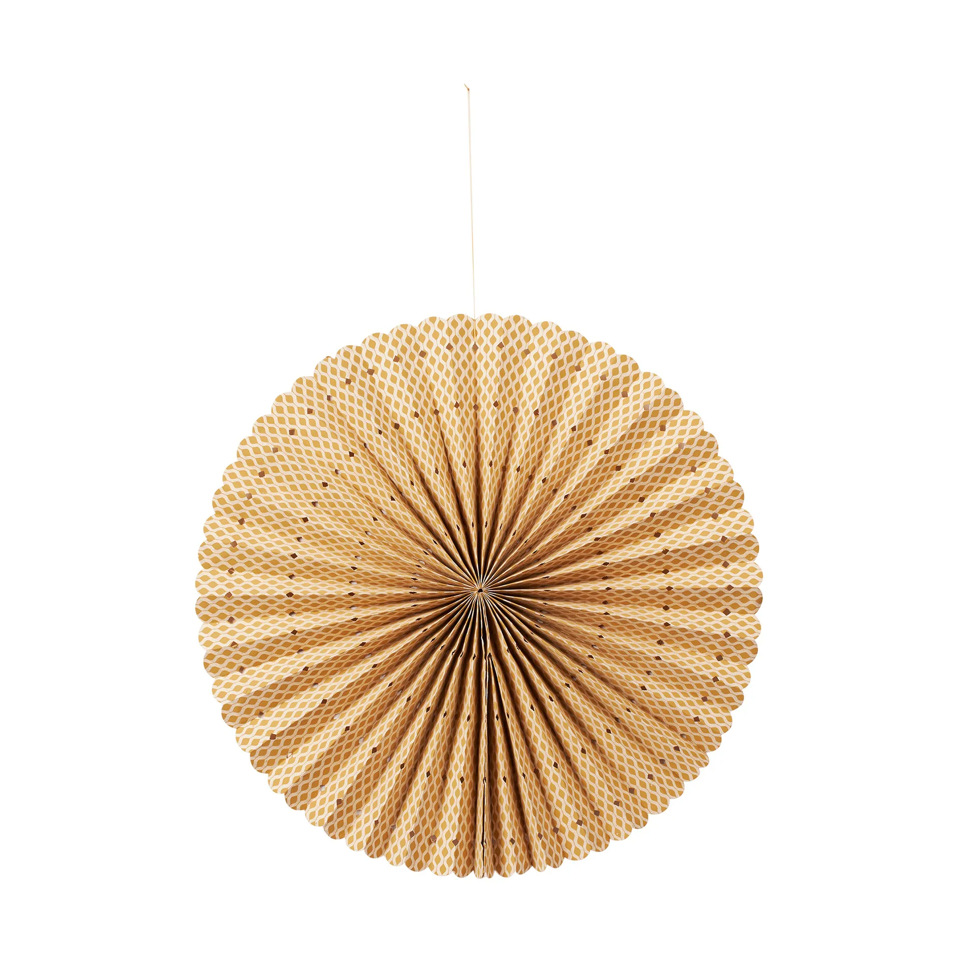 Stella rosette アドベントスター M Ø43 cm, Harvest gold-natural Broste Copenhagen | ブロスト コペンハーゲン