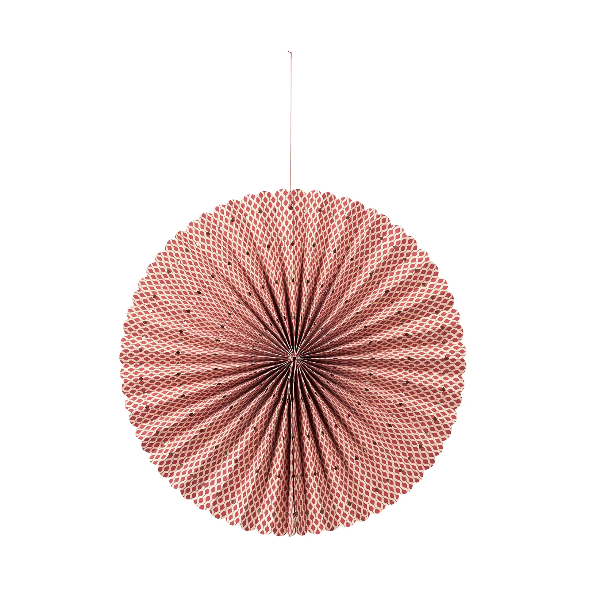 Stella rosette アドベントスター M Ø43 cm, Pompeian red-natural Broste Copenhagen | ブロスト コペンハーゲン