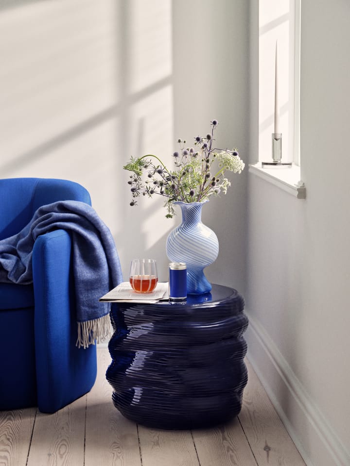 Stripe ドリンクグラス 35 cl, Clear-white stripes Broste Copenhagen | ブロスト コペンハーゲン