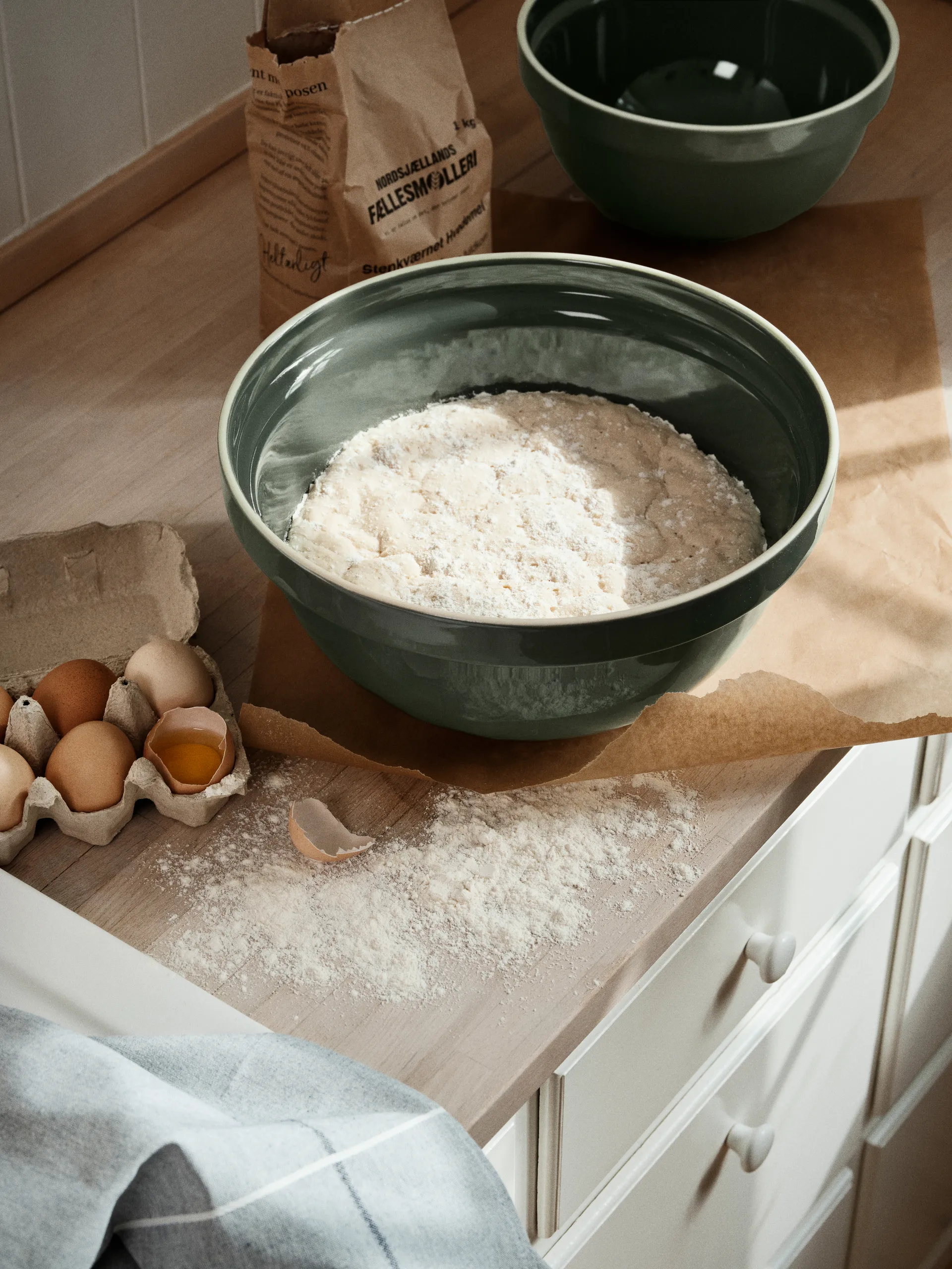 Taverna ボウル Ø31 cm, Green Broste Copenhagen | ブロスト コペンハーゲン