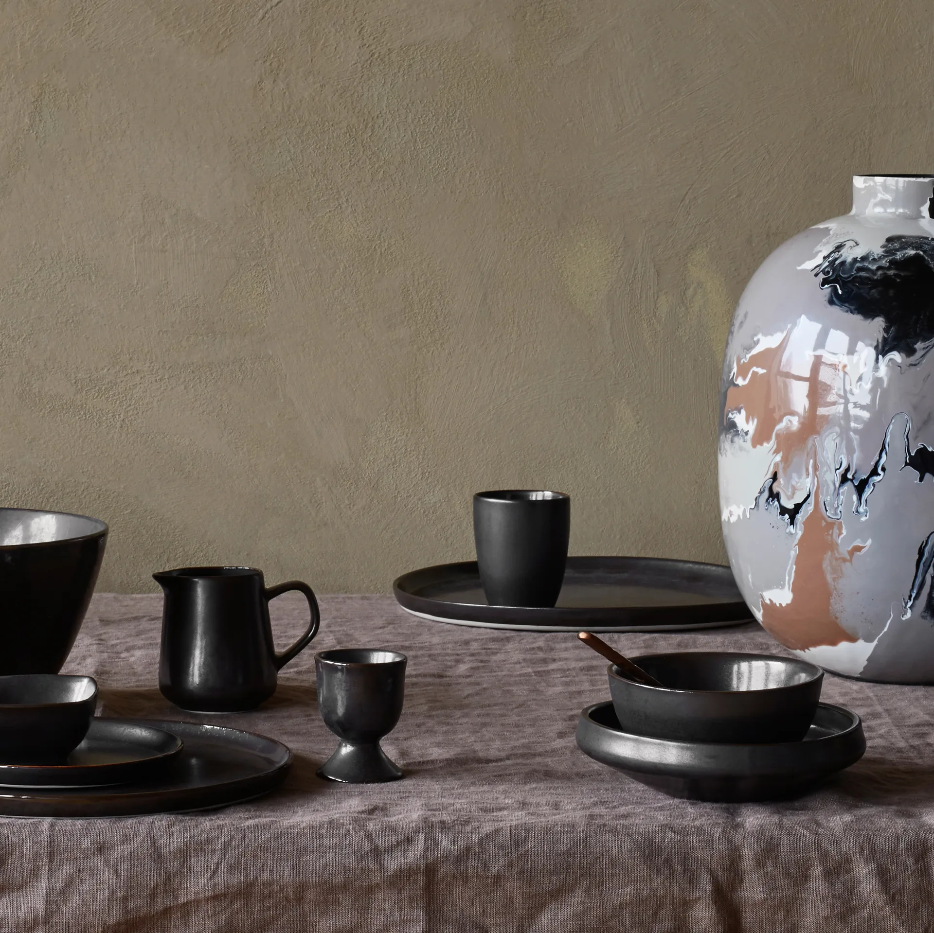 Thyra 花瓶 31 cm, multi Broste Copenhagen | ブロスト コペンハーゲン