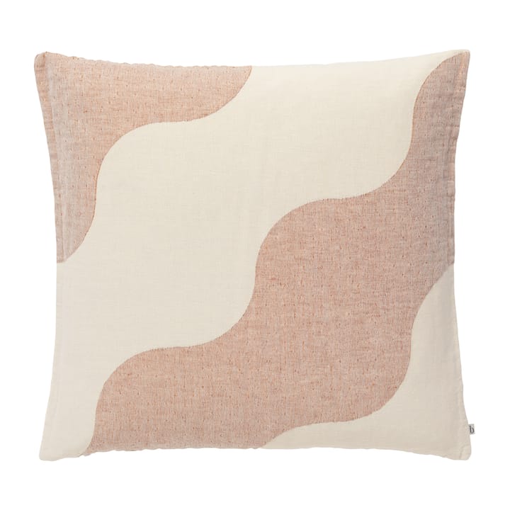 Tide ピローケース 50x50 cm - Caramel brown - Broste Copenhagen | ブロスト コペンハーゲン