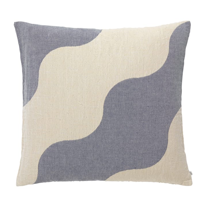 Tide ピローケース 50x50 cm - Maritime blue - Broste Copenhagen | ブロスト コペンハーゲン