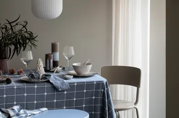 Tila ファブリック ナプキン 45x45 cm - Maritime blue-off white - Broste Copenhagen | ブロスト コペンハーゲン
