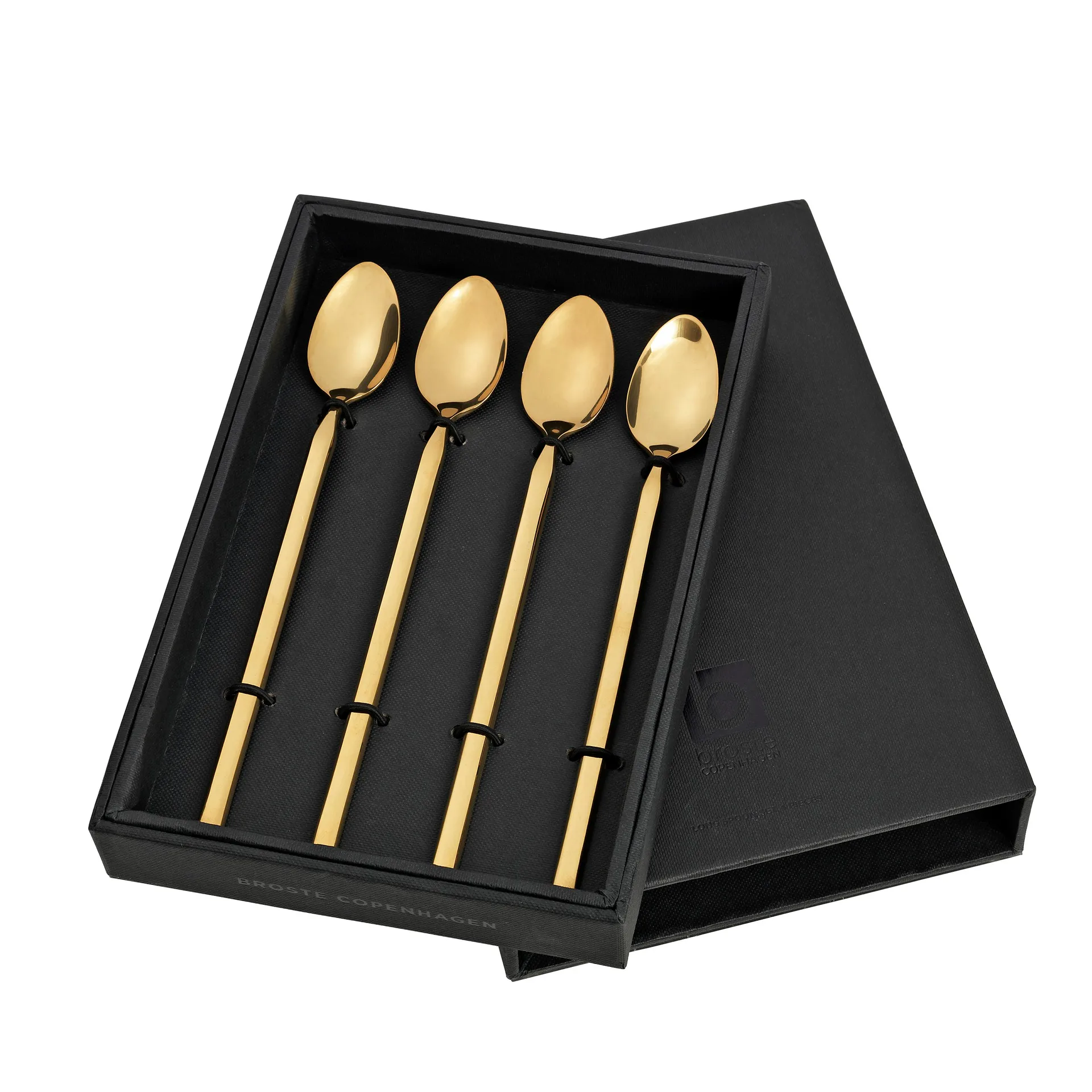 Tvis ロングスプーン 4パック, gold Broste Copenhagen | ブロスト コペンハーゲン