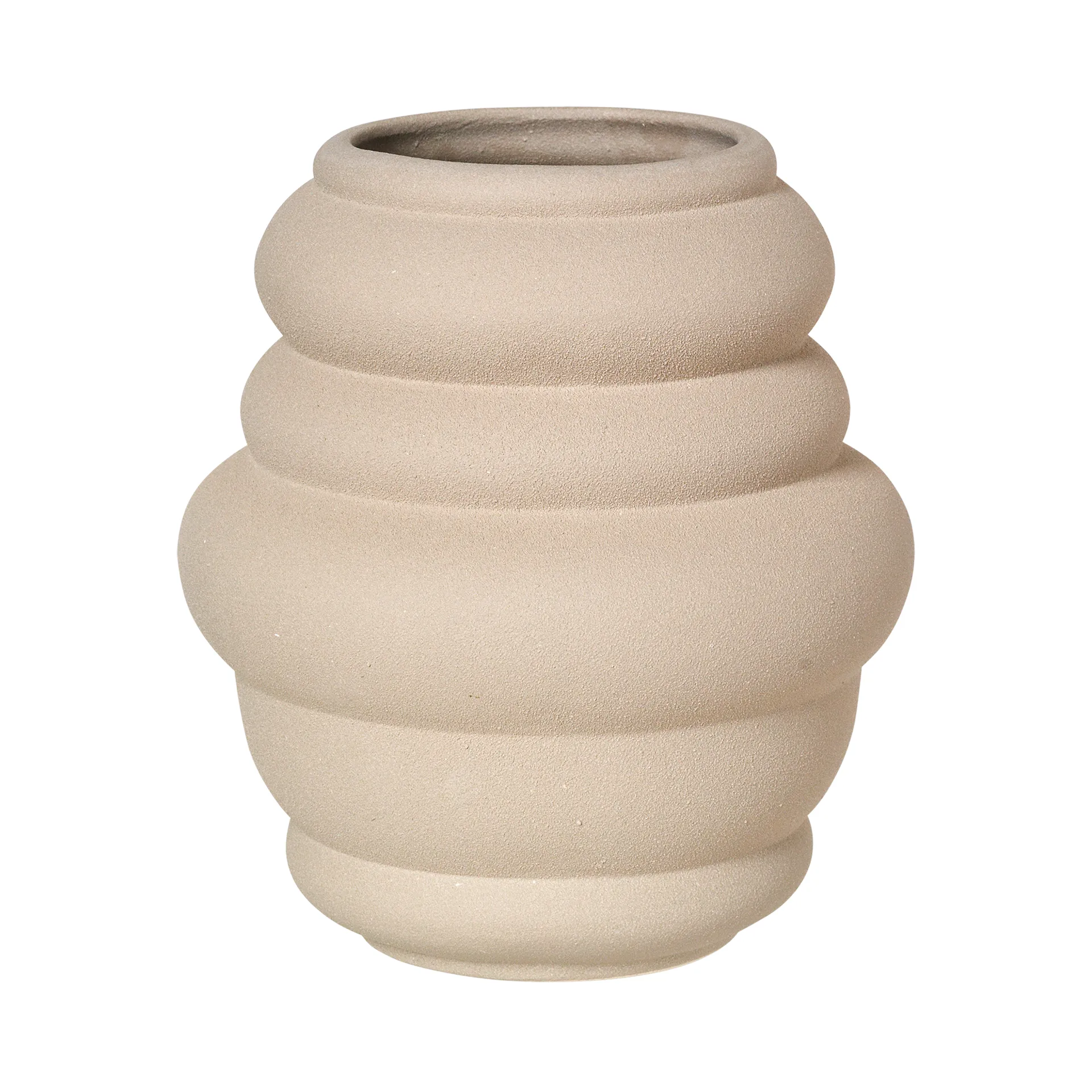 Ursula 植木鉢 Ø17.6 cm, simply taupe Broste Copenhagen | ブロスト コペンハーゲン