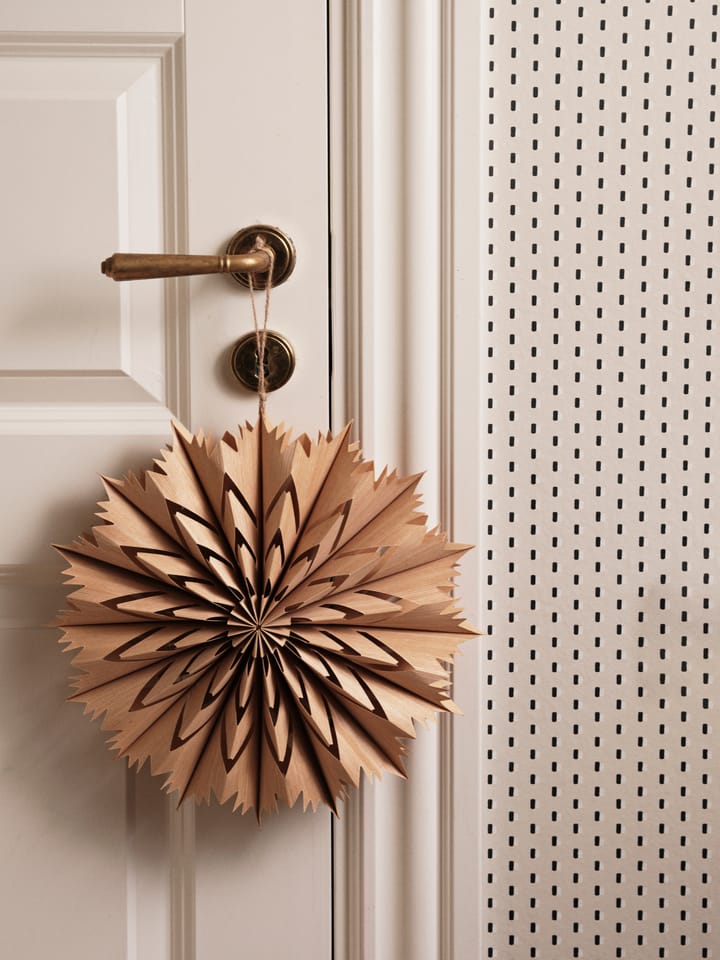 Venja デコレーションスター M Ø40 cm, Natural Broste Copenhagen | ブロスト コペンハーゲン